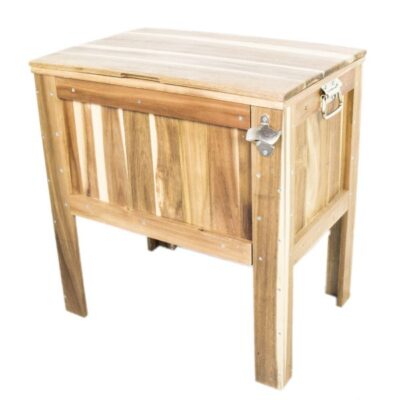 Wooden American Red Cedar Outdoor Patio Cooler Garden Plant