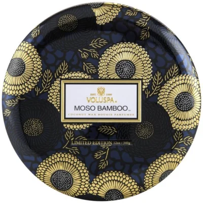 3 Wick Decorative Candle in Moso Bamboo design by Voluspa