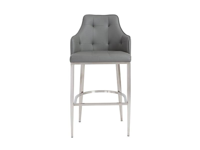 Aaron B Bar Stool in Grey design by Euro Style