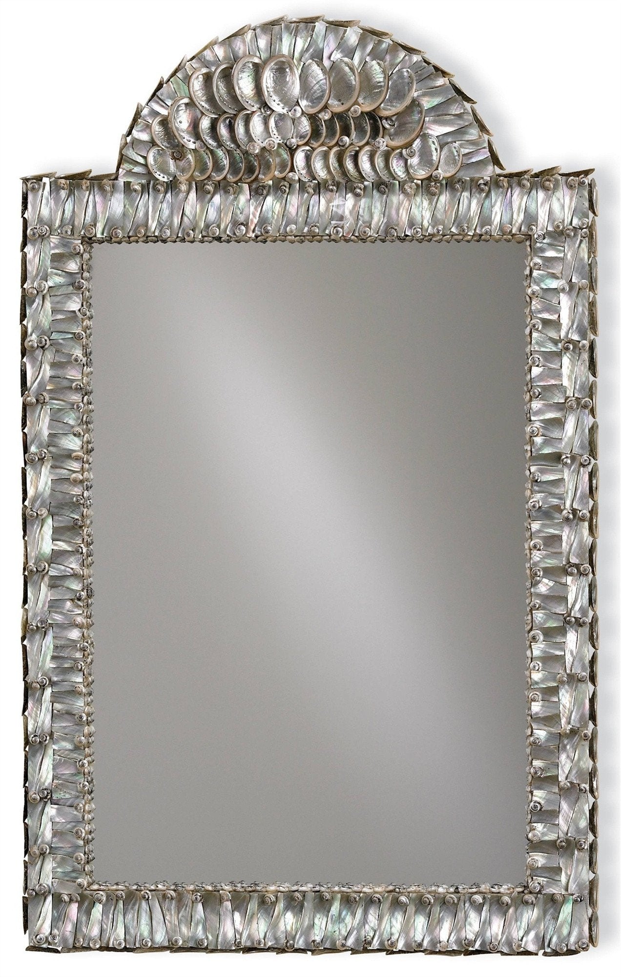 Abalone Wall Mirror design by Currey and Company