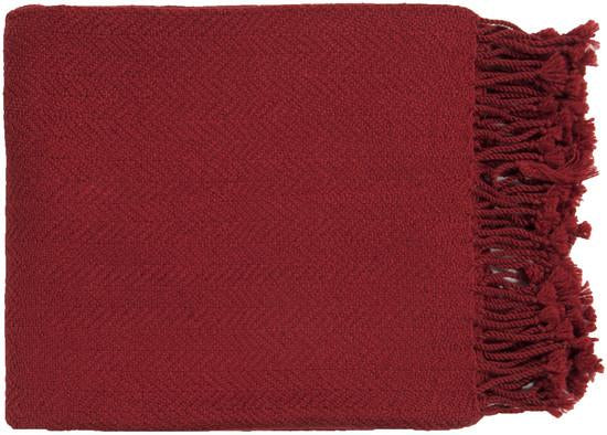 Acrylic Throw in Burgundy from the Turner Collection