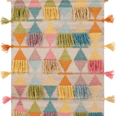 Adia Wall Hanging in Bright Yellow