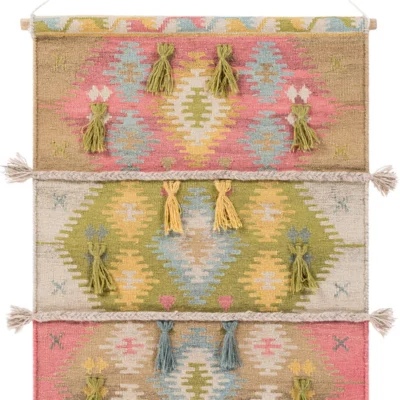 Adia Wall Hanging in Rose