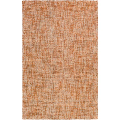 Aiden Rug in Burnt Orange and Khaki