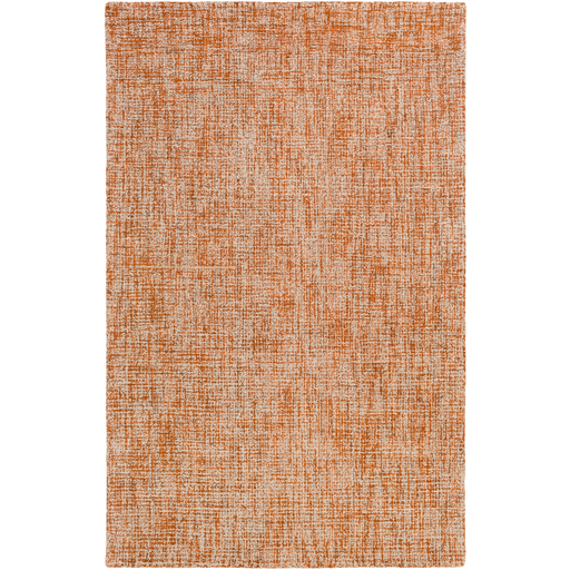 Aiden Rug in Burnt Orange and Khaki