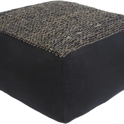 Aija Pouf in Black