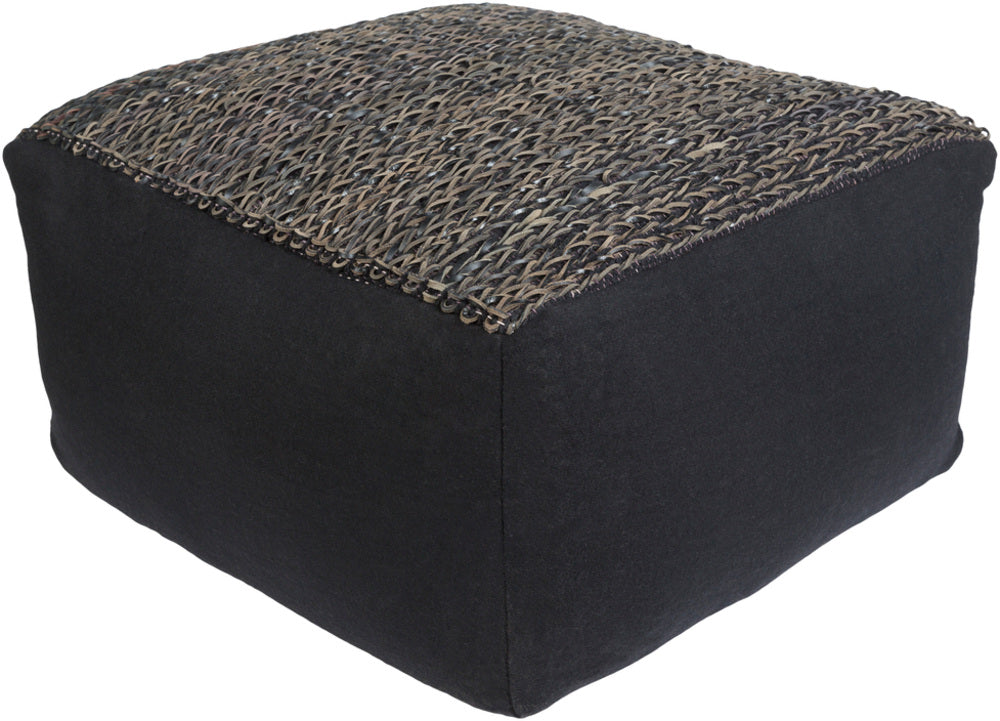 Aija Pouf in Black