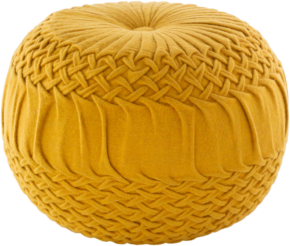 Alana Pouf in Mustard