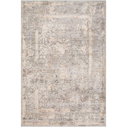 Alpine Rug in Light Gray and Ivory