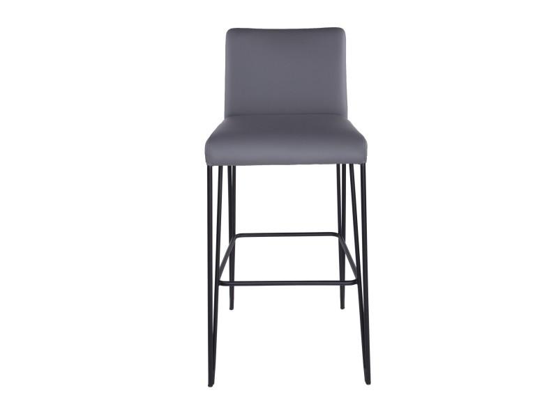 Amir B Bar Stool in Grey design by Euro Style