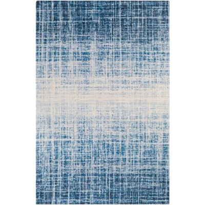 Amsterdam Rug in Dark Blue and Pale Blue