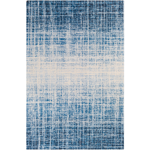 Amsterdam Rug in Dark Blue and Pale Blue