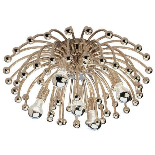 Anemone Collection Flush Mount Sconce design by Robert Abbey