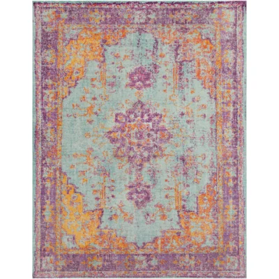 Antioch Rug in Purple