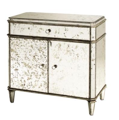 Antiqued Mirror Sideboard design by Currey and Company