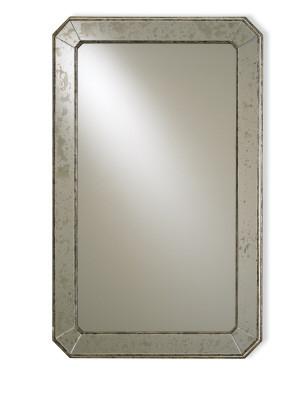 Antiqued Wall Mirror design by Currey and Company