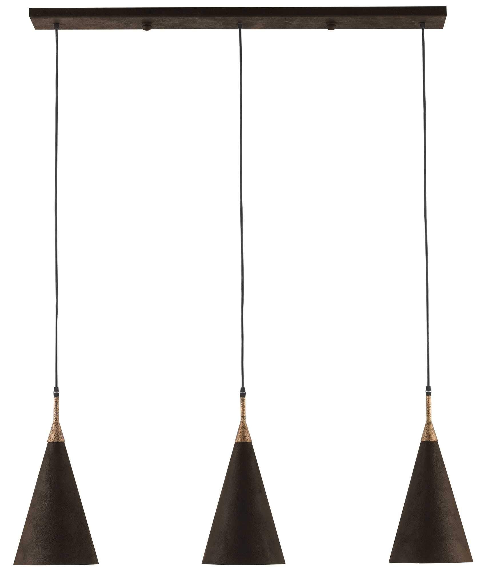 Baird Trio Pendant design by Currey and Company