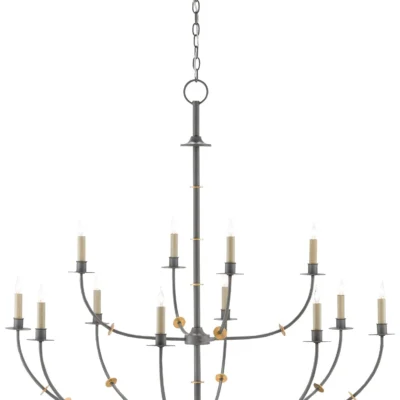 Balladier Chandelier design by Currey and Company
