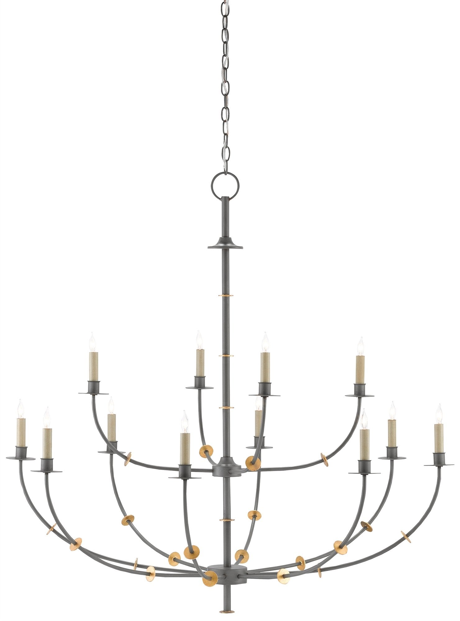 Balladier Chandelier design by Currey and Company