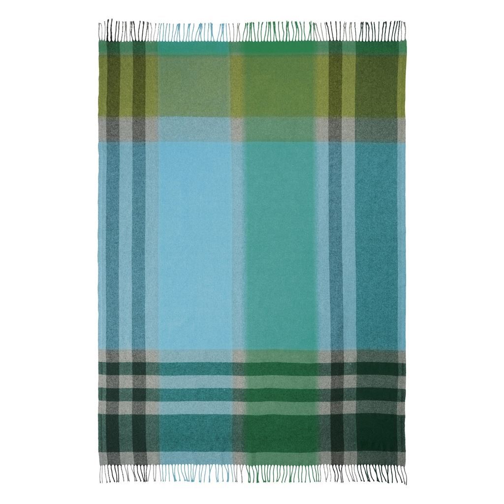 Bampton Emerald Throw design by Designers Guild