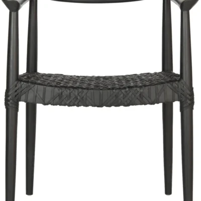 Bandelier Arm Chair in Black design by Safavieh