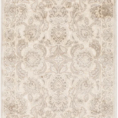 Basilica Rug in Beige and Grey