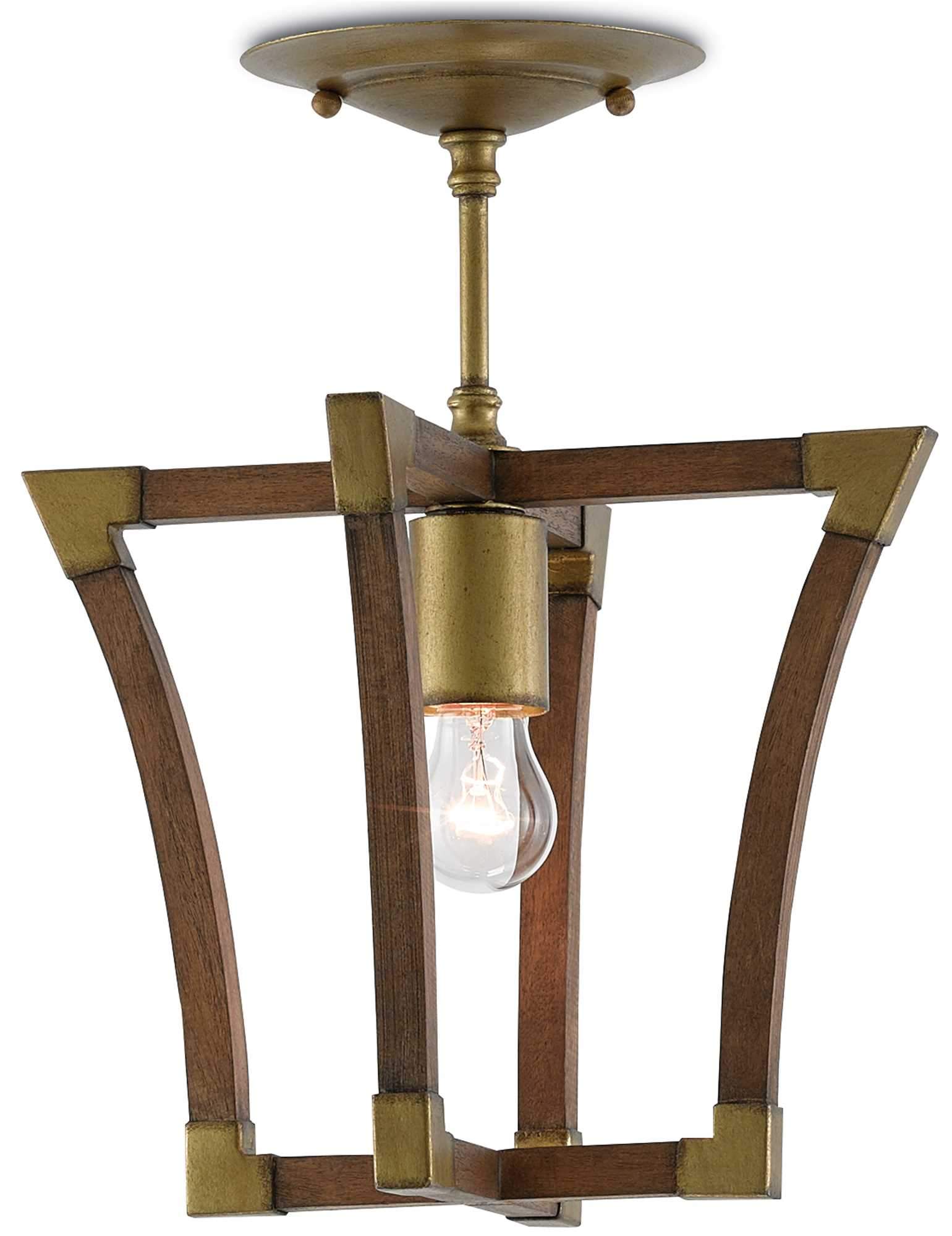 Bastian Petit Semi Flush design by Currey and Company