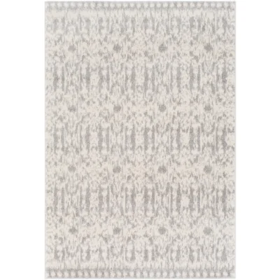 Baylee Rug in Cream and Silver Gray