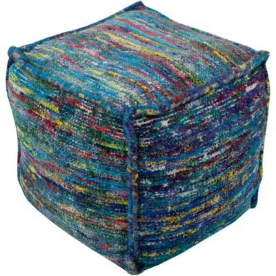 Bazaar Pouf in Blue