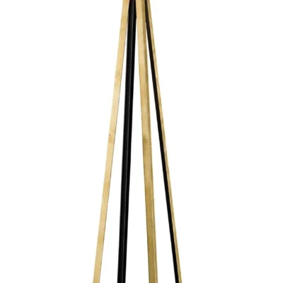 Bel Mondo Gold Floor Lamp design by Currey and Company