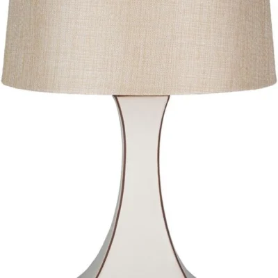 Belhaven Table Lamp in Ivory and Khaki