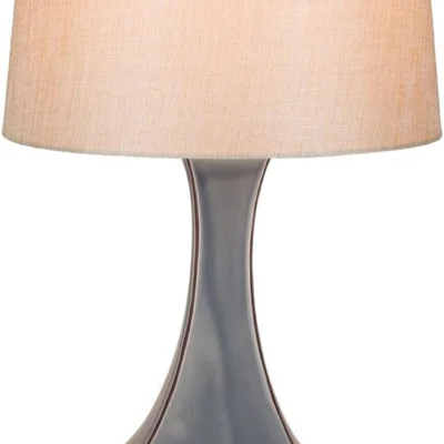 Belhaven Table Lamp in Ivory and Sea Foam