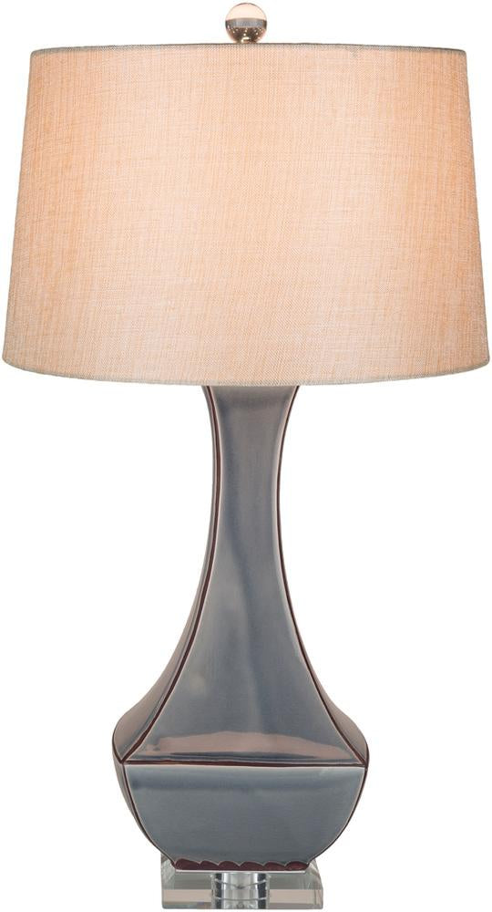 Belhaven Table Lamp in Ivory and Sea Foam