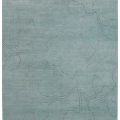 Bellagio Ruby Hand Knotted Rug in Blue design by Second Studio