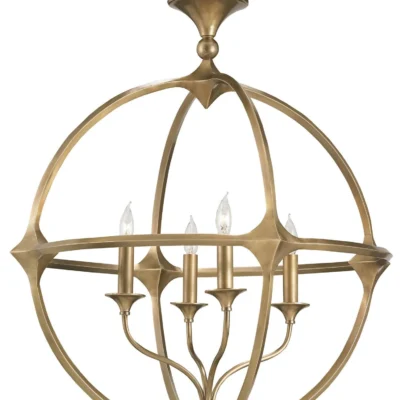 Bellario Orb Chandelier design by Currey and Company