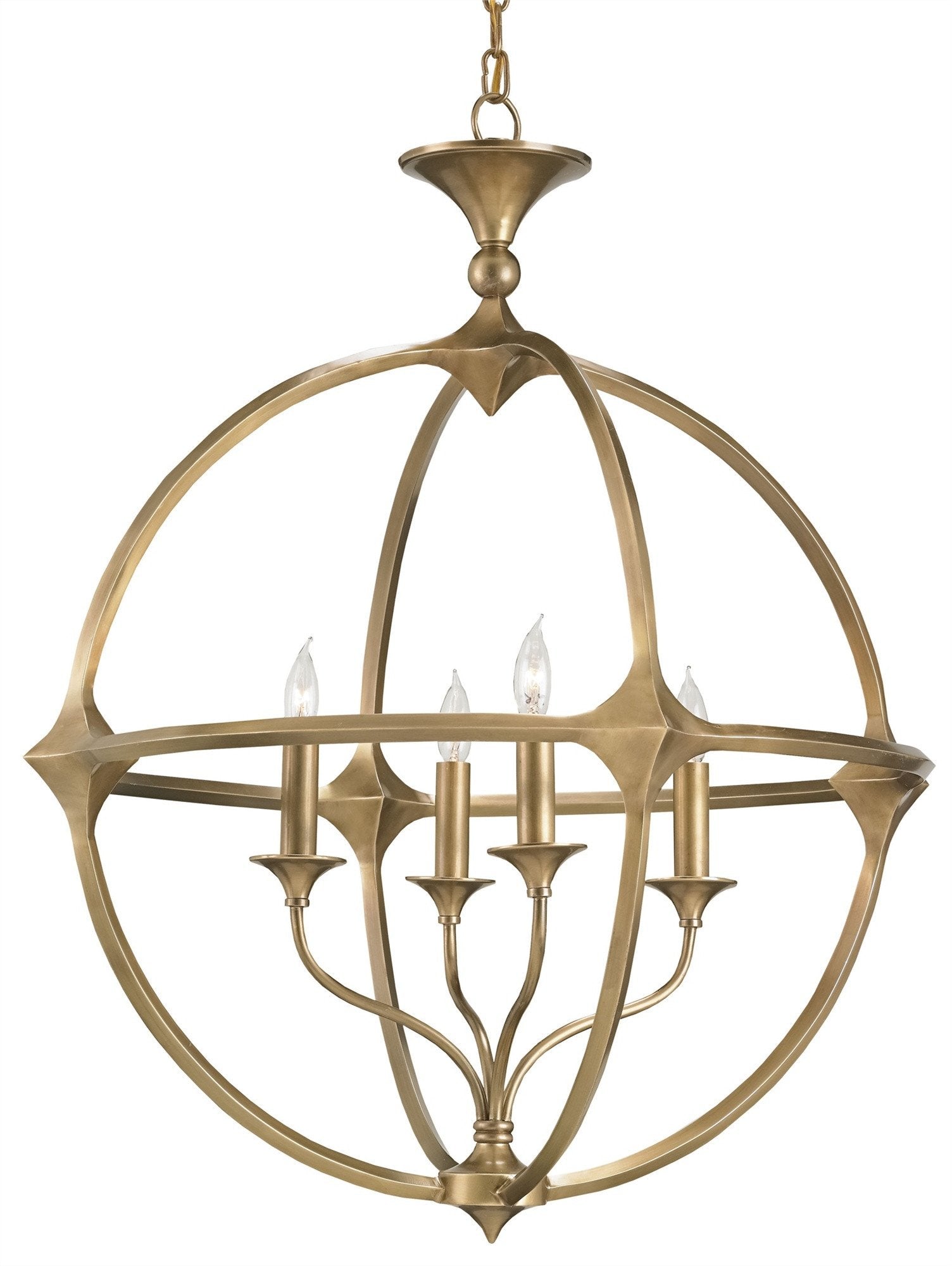 Bellario Orb Chandelier design by Currey and Company