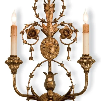 Belmonte Wall Sconce design by Currey and Company