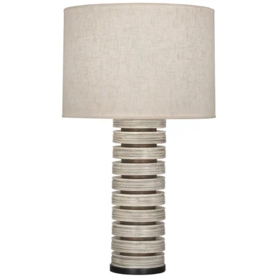 Berkley Stacked Table Lamp w Various Shades design by Michael Berman