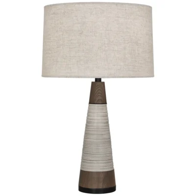 Berkley Tapered Table Lamp w Various Shades design by Michael Berman