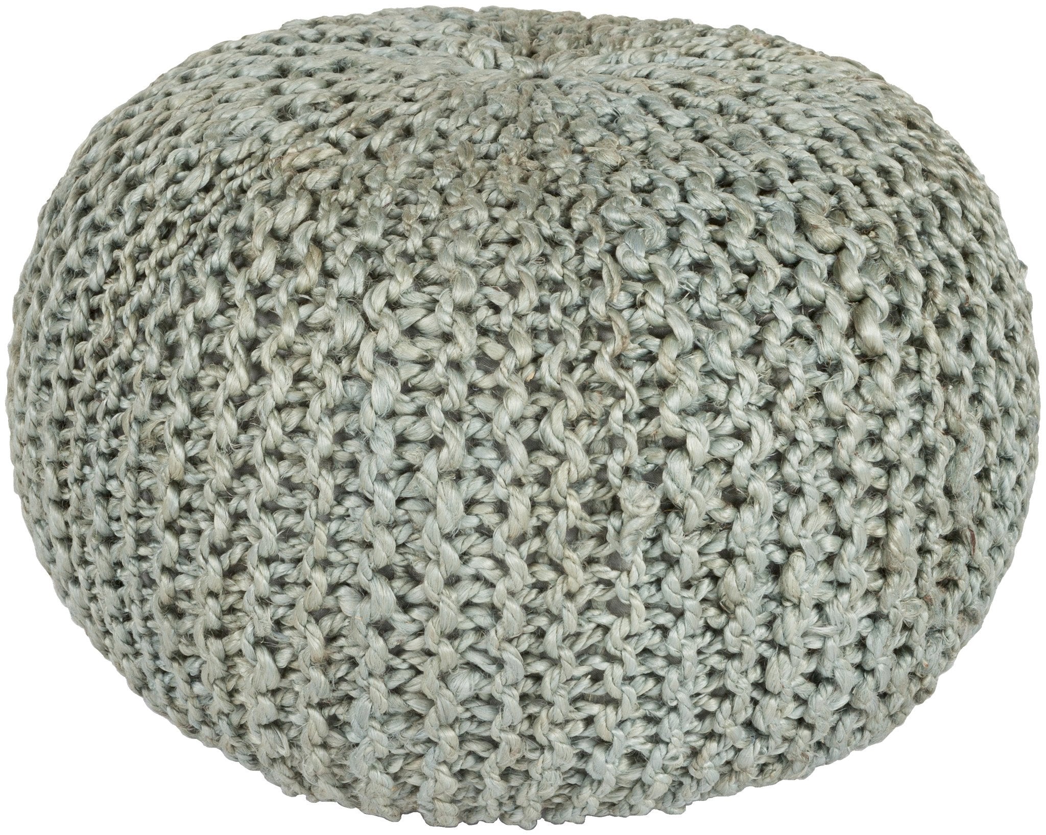 Bermuda Pouf in Light Grey