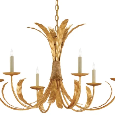 Bette Chandelier in Various Finishes design by Currey and Company