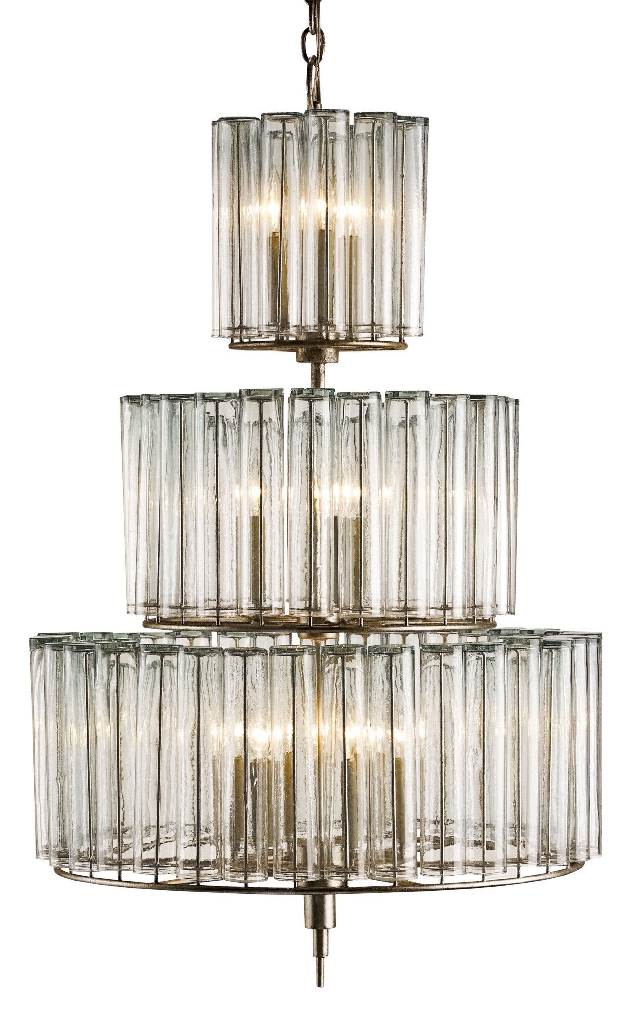 Bevilacqua Medium Chandelier design by Currey and Company