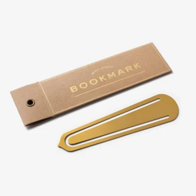 Blank Brass Bookmark design by Izola