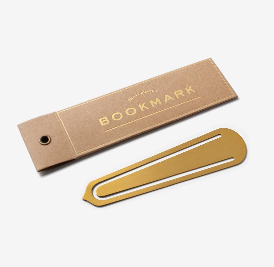 Blank Brass Bookmark design by Izola