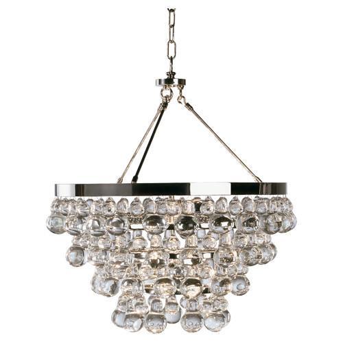 Bling Collection Chandelier w Convertable Double Canopy design by Robert Abbey