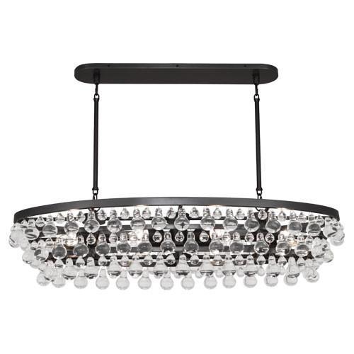 Bling Collection Oval Chandelier design by Robert Abbey