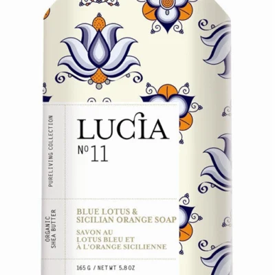 Blue Lotus and Sicilian Orange Soap design by Lucia