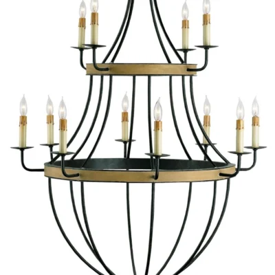 Blythwood Chandelier design by Currey and Company