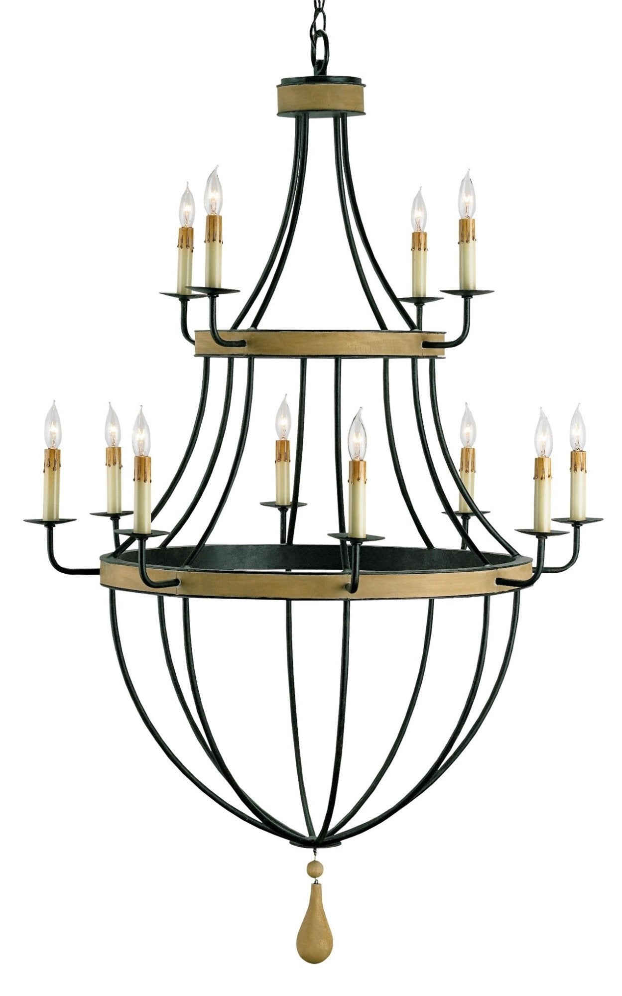 Blythwood Chandelier design by Currey and Company