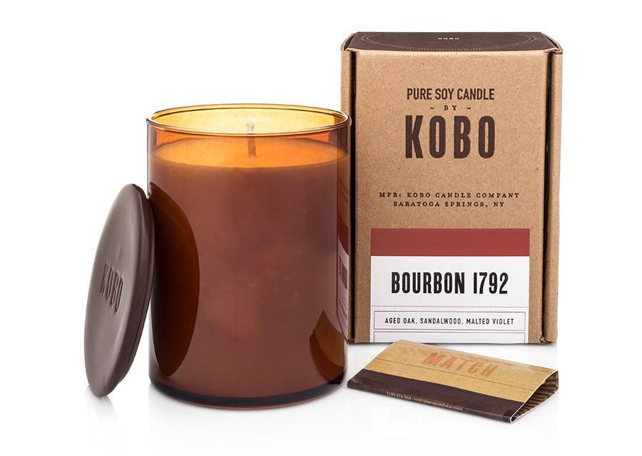 Bourbon 1792 Candle design by Kobo Candles